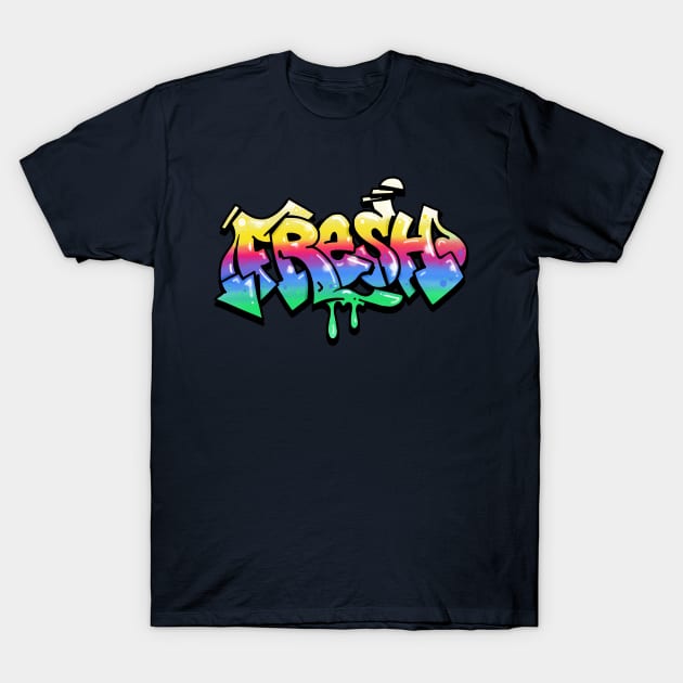 Fresh Graffiti T-Shirt by Bee Fernandez